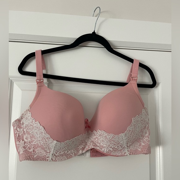 Thyme and maternity blush pink nursing bra - Picture 1 of 4